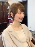 【畑中正敏】20代30代40代◎小顔丸みくびれショート、ボブ
