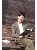 アップバングで爽やかに　MEN'SHAIR