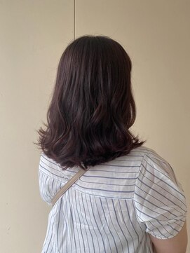 カシェ リタ ヘアー(CACHE'&RITA HAIR) 外ハネ◯チェリーブラウン