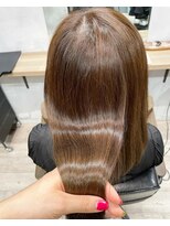 カームバイリコ 学芸大学(calm by liko)&nbsp;美髪/大人かわいい/こなれミディ/サンドベージュ[学芸大学]