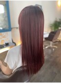 ノーブルピンク×ロングスタイル