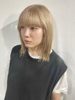 アルカナ 明治神宮前原宿(ARCANA)&nbsp;外国人風カラー エギョモリ ネオンカラー シアーグレージュ