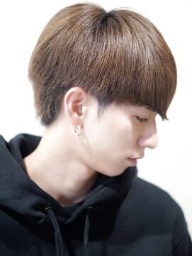 アルファ 新宿(alpha) サーフカール/ 刈り上げセンターパート/ブルーブラック[新宿駅]