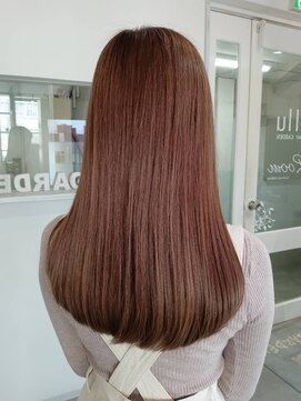 ガーデン バイ イル(GARDEN by illu Co.Ltd) ペールベージュ×ロングスタイル☆