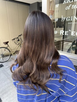 リエコー(RE'ECHO) ナチュラルブラウンエクステ