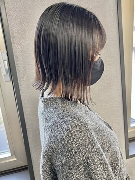 アイユー(ii+U) ボブ 小顔カット ナチュラル 外ハネボブ