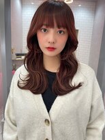 ロンド マーレ 天神大名店(Lond mare) ロングヘア/グレージュカラー/ココアベージュ/顔周り