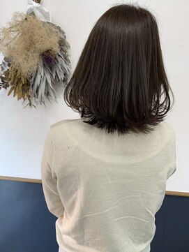 クロノス(KURONOSU) 艶カラー/アッシュブラック/髪質改善トリートメント