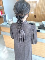 カッツ 駅家店(CUT S)&nbsp;編みおろしヘアアレンジ○