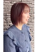 ショートボブぱっつんボブ顔周りカット外ハネボブミニボブ