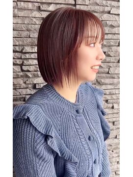 ハイバレーヘアーメゾン(HIGH VALLEY HAIRMAISON) ショートボブぱっつんボブ顔周りカット外ハネボブミニボブ