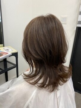 ウフアンビアンス(Oeuf.ambiance) ウルフレイヤーｘベージュ