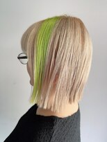 ガーデン 北花田(garden)&nbsp;ネオングリーンのカチューシャカラー☆