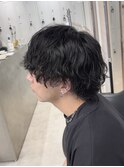 韓国ウルフシャドウパーマmixツイストスパイラルサーフカール