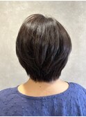 大人の上品ショートボブ♪