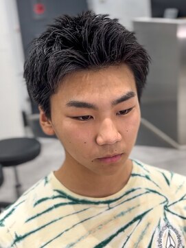 ルースト 西院店(ROOST) スパイキーショート ／メンズショート／ブリーチ