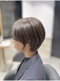 【Lee大阪店】ショートカット×グレージュ/新出