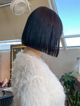 ロンド 表参道店(Lond) ◇ボブ 縮毛矯正 顔周りカット 表参道 髪質改善