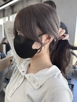 センス(SENSE.) 韓国風顔まわりグレージュ