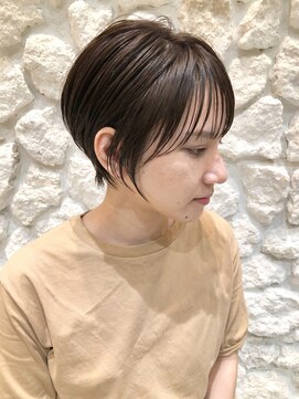 モアナ バイ ヘッドライト うるま店(Moana by HEADLIGHT) Moana【うるま】ショートボブ#アッシュベージュ20代30代40代