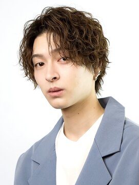 オーシャントーキョーオーバー 渋谷(OCEAN TOKYO OVER) メンズ波巻きツイスパニュアンススパイラルスパイキーショート