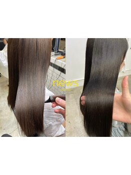 毎朝のお手入れ楽々、扱いやすさ◎ストレスフリーの毎日へ[髪質改善/縮毛矯正/新潟]