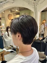 サンバイセライロ 千葉(SAN. by celilo)&nbsp;メンズ韓国ヘア/ニュアンスパーマ/毛流れセンターパート/関祐翔