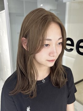 スウィープ(sweep) 【sweep_shizuna】ヘーゼルベージュ/ダブルカラー/福岡/天神