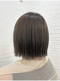 切りっぱなしボブ