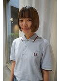 伸びても可愛い！デザインカラーとマッシュボブ