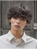 初めてのパーマでも◎ラフな質感が人気のシャドウパーマ