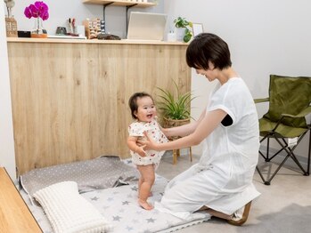 ハレ(HARe)の写真/お子様連れのママさんも大歓迎☆周りを気にせず、ゆったりとしたサロンタイムをお過ごしいただけます♪