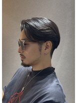 ブルニール 心斎橋(BLEUNIR)&nbsp;メンズ 曲がる縮毛矯正 ストレート センターパート