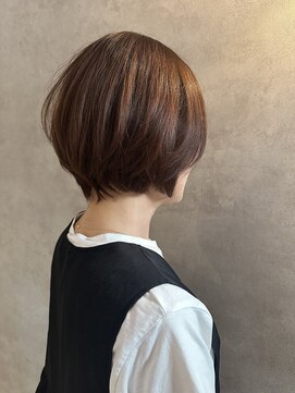 ヘアーサロン 二階堂(hair salon 二階堂) 丸みショートボブ／大人ナチュラル