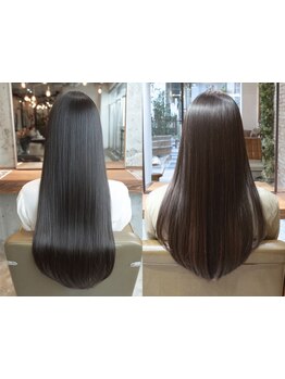 扱いにくくなったエイジング毛にも髪質改善で上質なツヤを*[海浜幕張/縮毛矯正/トリートメント/ヘッドスパ]