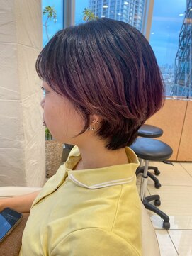 クロード モネ 池袋店(Claude MONET) デザインカラー/ショート/池袋