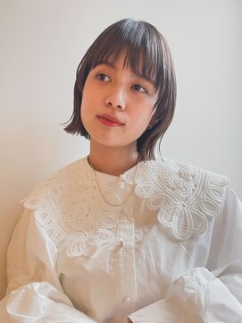 フィット ヒュー 千葉(fit hue) 似合わせカット/大人ガーリー/ダークアッシュ【千葉/千葉駅】