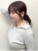小川/新宿、前髪、顔まわり、おくれ毛カットカラー
