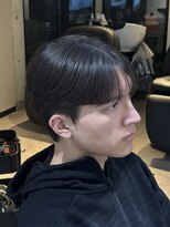 ブルニール 心斎橋(BLEUNIR) シースルーマッシュ メンズレイヤー