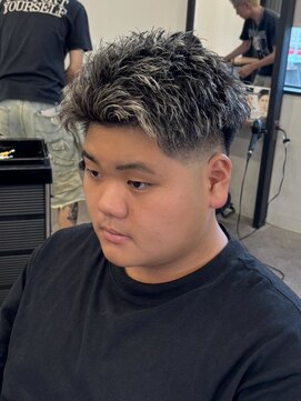 エルマーク 四条烏丸(L-MARK) スパイキーショート/短髪/ツーブロック/メンズ/men's