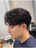 【福岡/天神/メンズパーマ】フェザーパーマ