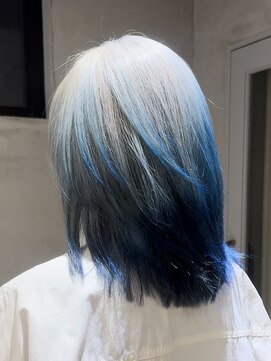 ベル(belle) 残留あってもできるホワイトカラーデザイン！