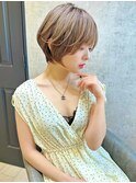 30代40代50代耳かけショート前髪なしハンサムショートカット