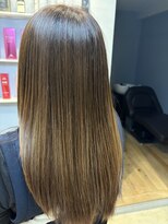 ベルベットヘア 千早店(Velvet hair)&nbsp;プレミアム髪質改善カラー×グレージュ