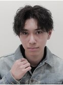 MEN’S HAIR/波巻ツイストスパイラル/フェザーパーマ/京都河原町
