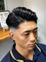 ミスターベイビー(Mr.BABY) クラシックポンパドール×スキンフェード