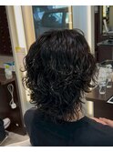 盛岡【サーフカール】メンズパーマにオススメ長めのスタイル◎
