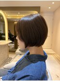 〈キシタクヘアー〉大人ショートボブ