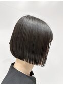 大人可愛い小顔ショートひし形ショートボブ髪質改善20代30代40代