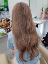 エニフォーイーストハム(Eni for eastham)&nbsp;透明感ミルクティーブラウン/ロング/レイヤーカット